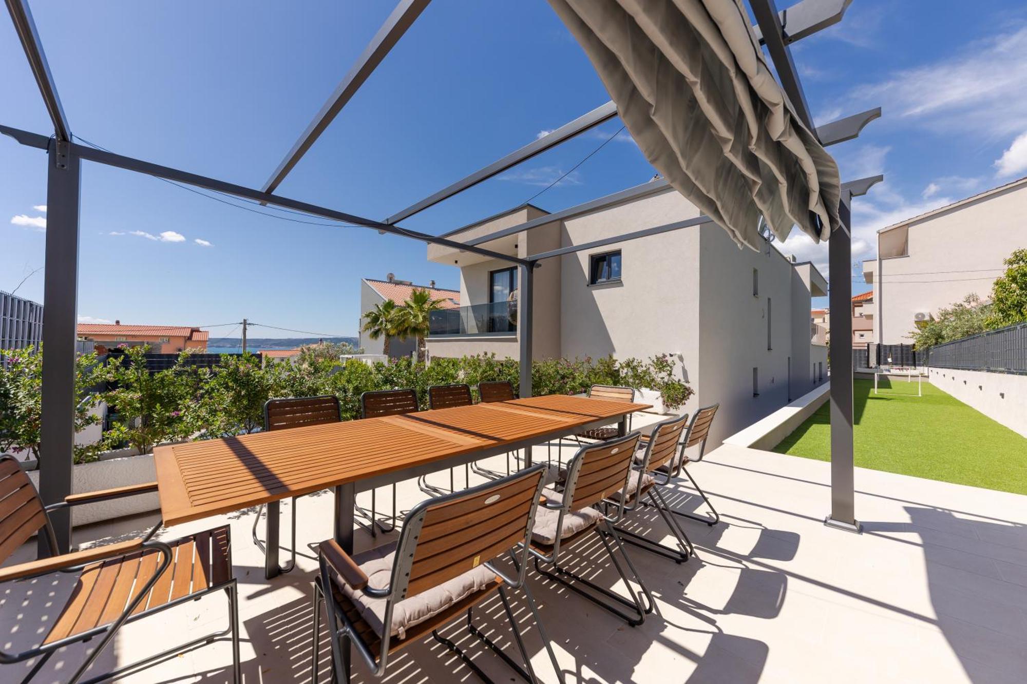 Luxury Villa My Wish With Pool Kaštel Stari エクステリア 写真