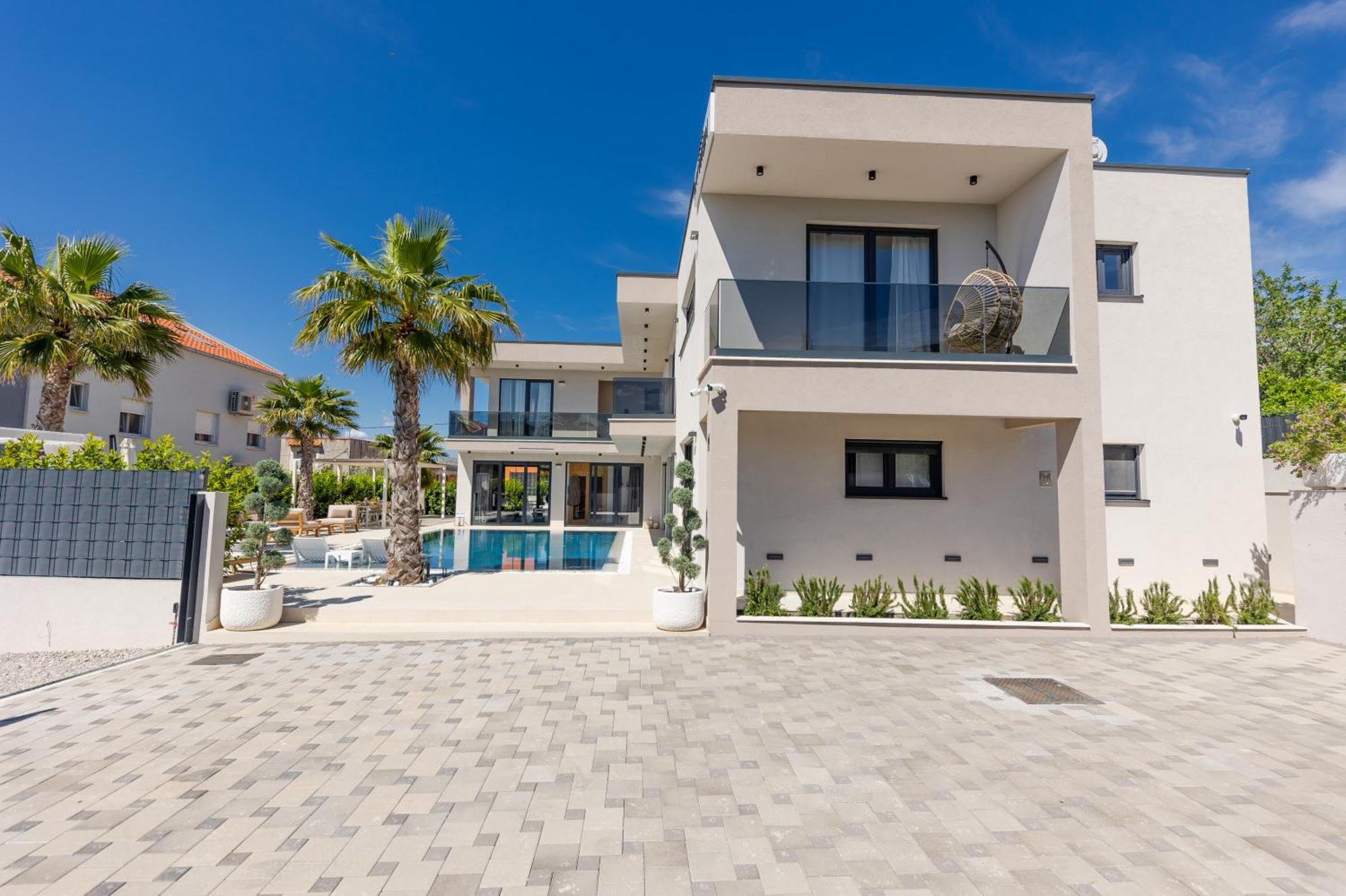 Luxury Villa My Wish With Pool Kaštel Stari エクステリア 写真