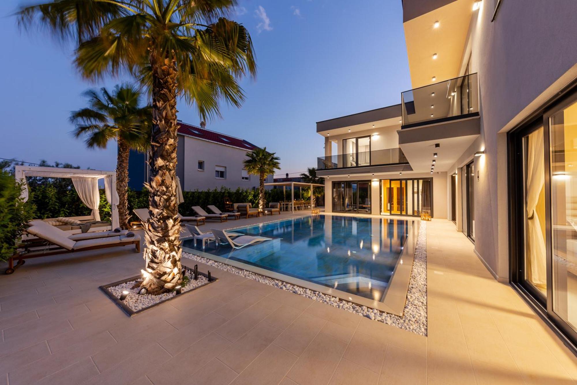 Luxury Villa My Wish With Pool Kaštel Stari エクステリア 写真