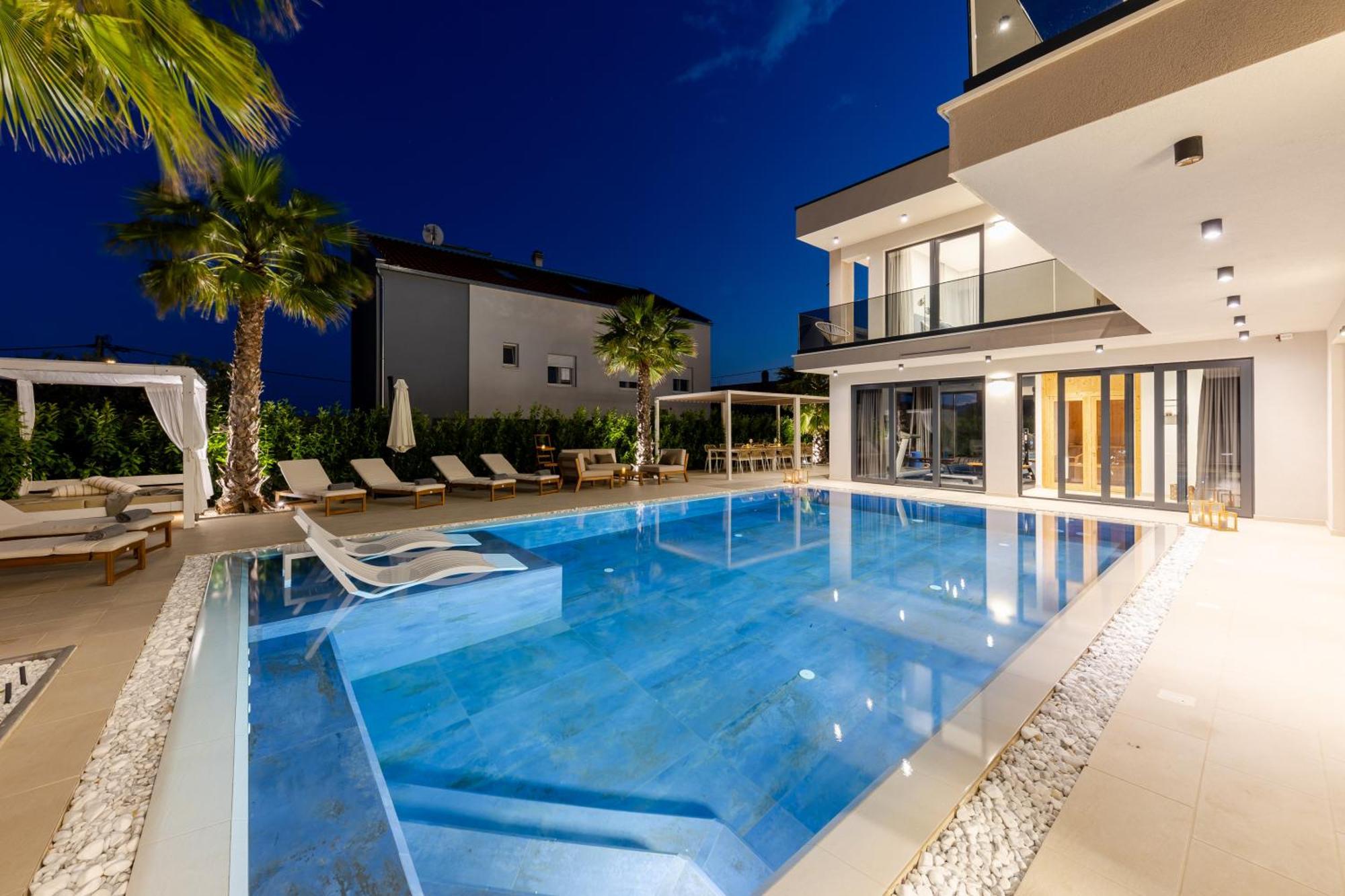 Luxury Villa My Wish With Pool Kaštel Stari エクステリア 写真